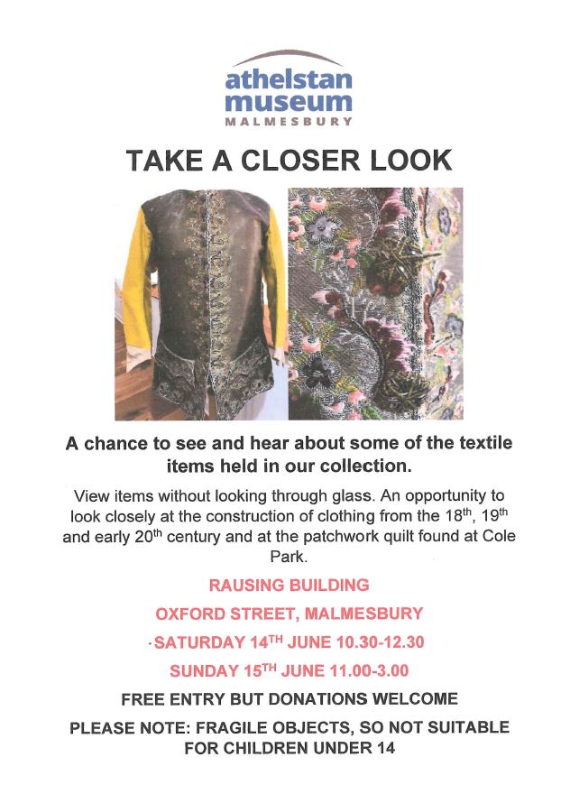 Athelstan Museum - Take a Closer Look at Some of the Textiles in Our Collection.